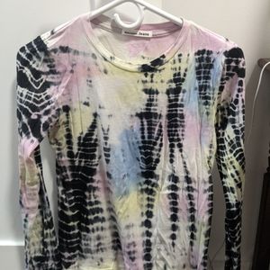 Reformation Eddie tie dye tee